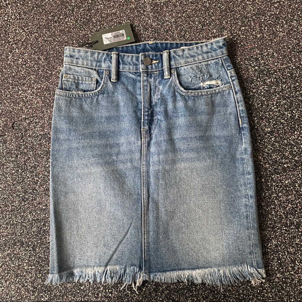 NWT AllSaints Denim Skirt